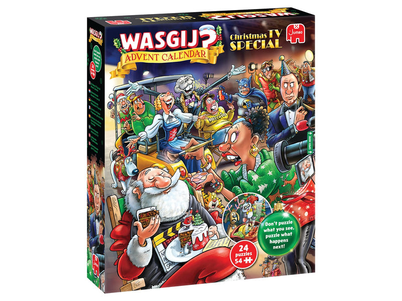 Wasgij Christmas Advent Calendar -Christmas TV Special