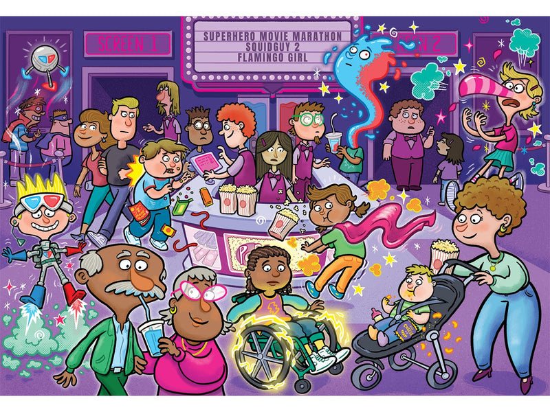 Wasgij Junior PopCorn Power-up (240)