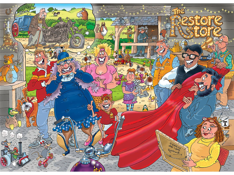 Wasgij Original 41 The Restore Store (1000)