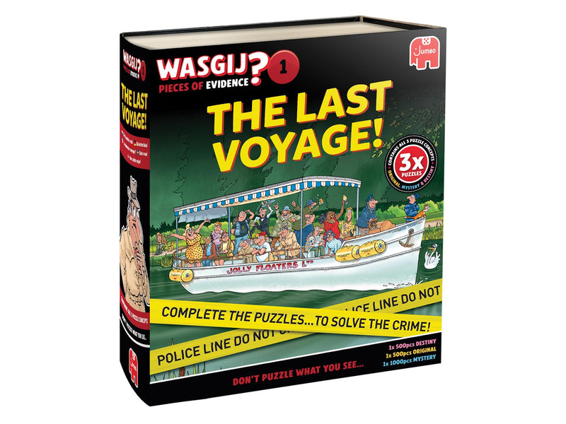 Wasgij Pieces Of Evidence -The Last Voyage! (2x500 & 1x1000)