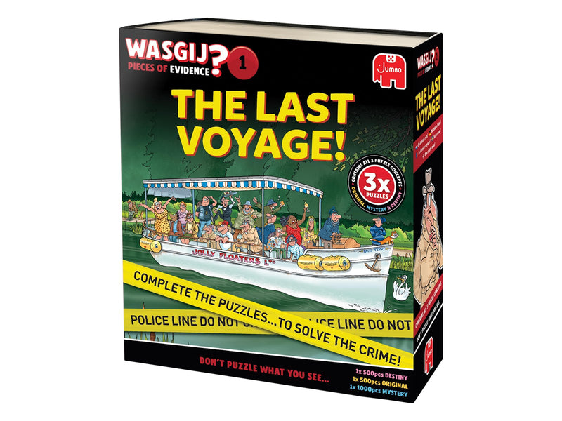 Wasgij Pieces Of Evidence -The Last Voyage! (2x500 & 1x1000)