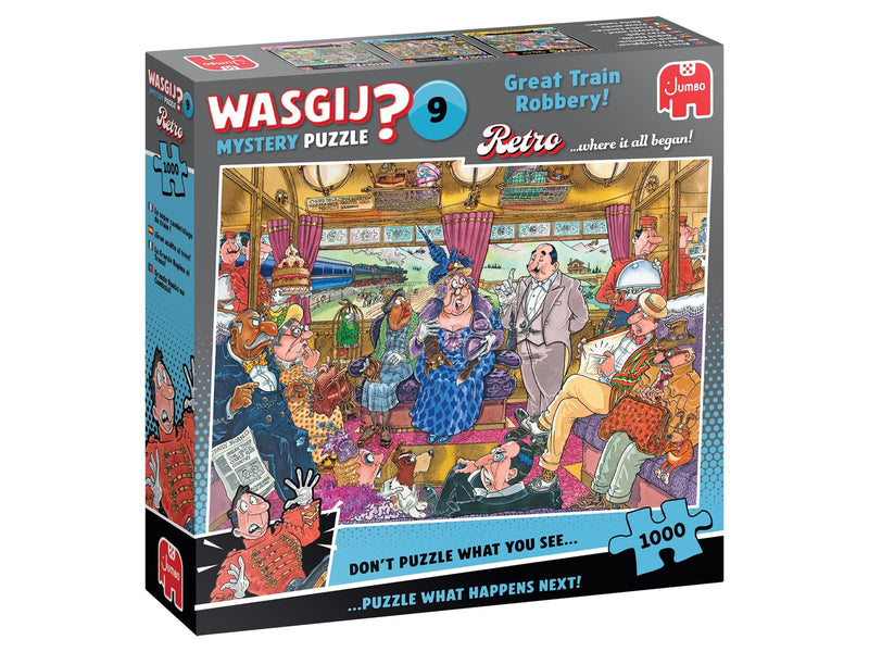 Wasgij Retro Mystery 9 The Great Train Robbery! (1000)