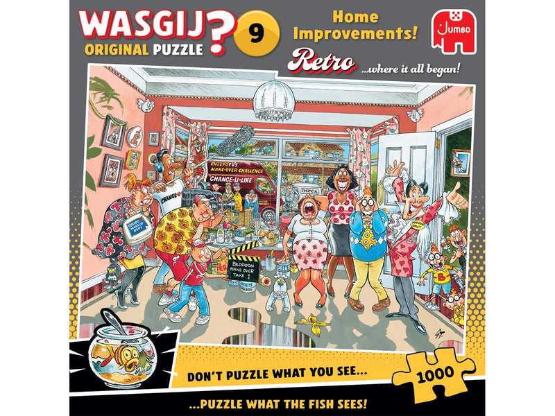 Wasgij Retro Original 9 Home Improvements! (1000)
