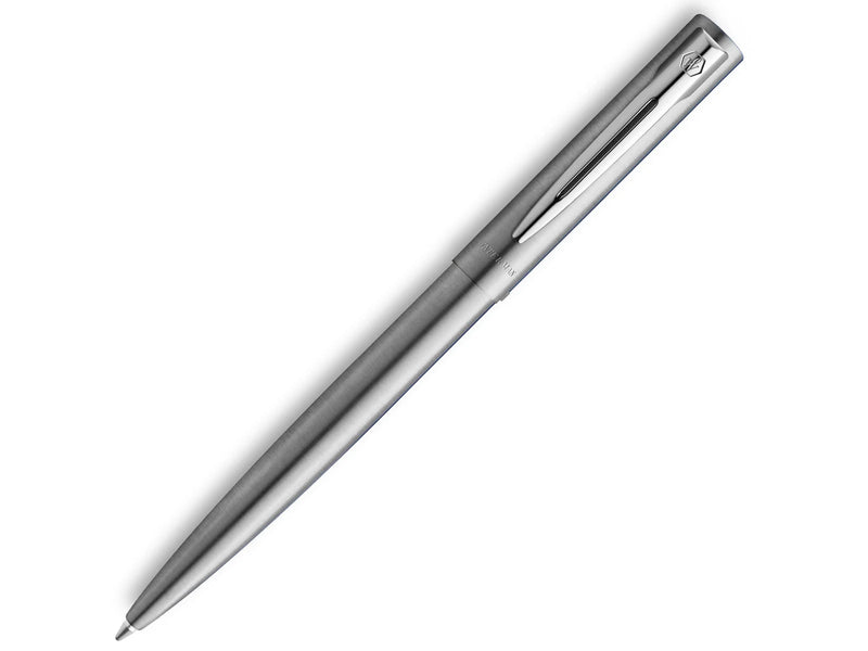 Waterman Allure Kugelschreiber | Edelstahl | Mittlerer Punkt | Blaue Tinte