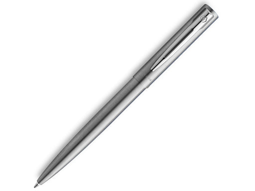 Waterman Allure Kugelschreiber | Edelstahl | Mittlerer Punkt | Blaue Tinte