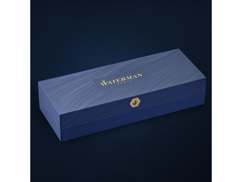 Waterman Carène 'The Opera Collection' Black & Gold G.T. Fountain pen F Blue ink