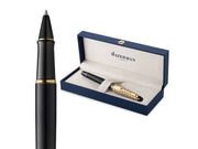 Waterman Expert 'The Opera Collection' Black & Gold G.T. Rollerball F Black ink
