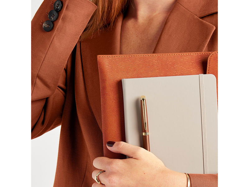 Waterman Hémisphère Rollerball Pen | Copper Red (The Understated Edit Collection) | Fine Point with Black Ink | Gift Box