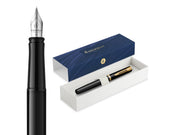 Waterman Impression Black Lacquer G.T. Fountain pen M Blue ink