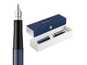 Waterman Impression Blue Lacquer P.T. Fountain pen F Blue ink
