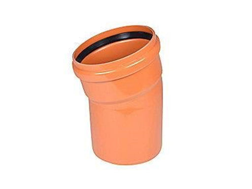 Wavin PVC bend 15° 250mm