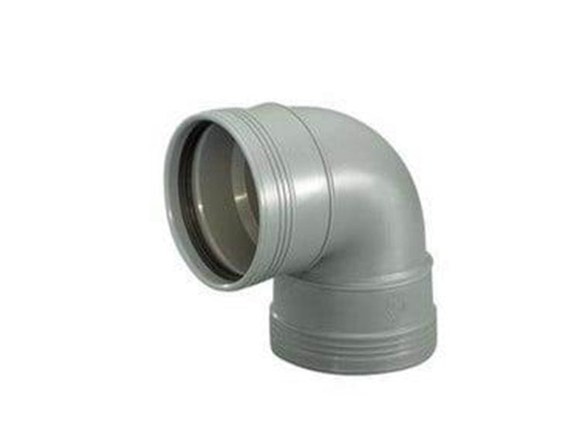Wavin Wafix plus pp bend 88.5° x 32 mm grey
