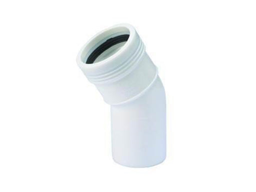 Wavin Wafix pp bend 30° x 40 mm white