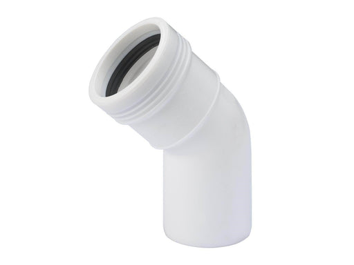 Wavin Wafix pp bend 45° x 32 mm white