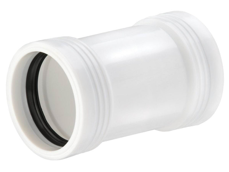 Wavin Wafix pp double socket ø32 mm white