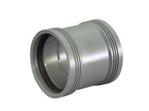 Wavin Wafix pp double socket ø50 mm grey