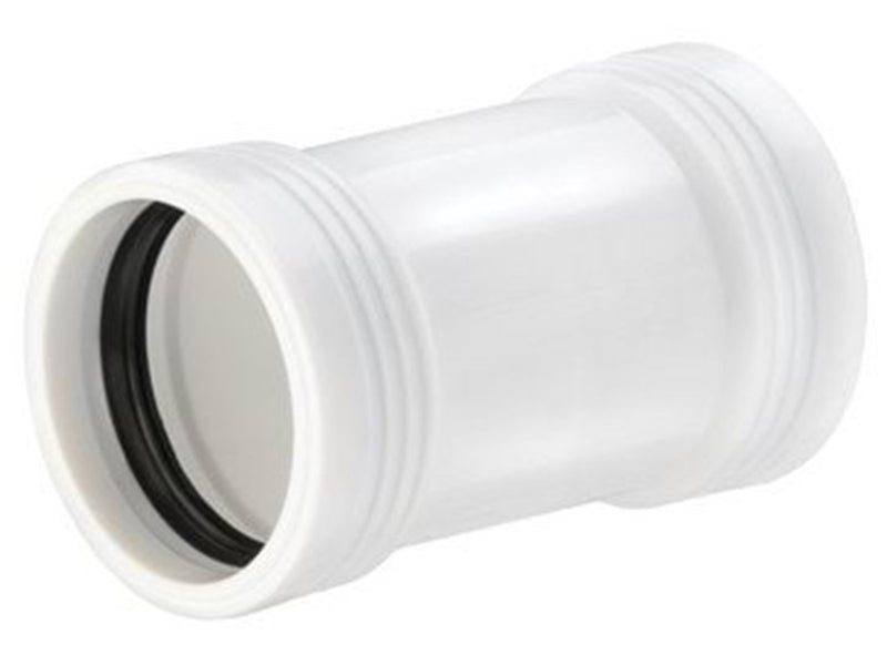 Wavin Wafix pp double socket ø50 mm white