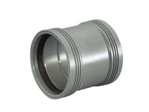 Wavin Wafix pp double socket ø75 mm grey