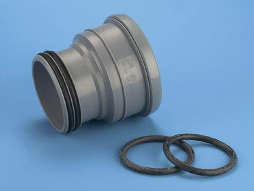 Wavin adaptor pp/ht 110 mm grå