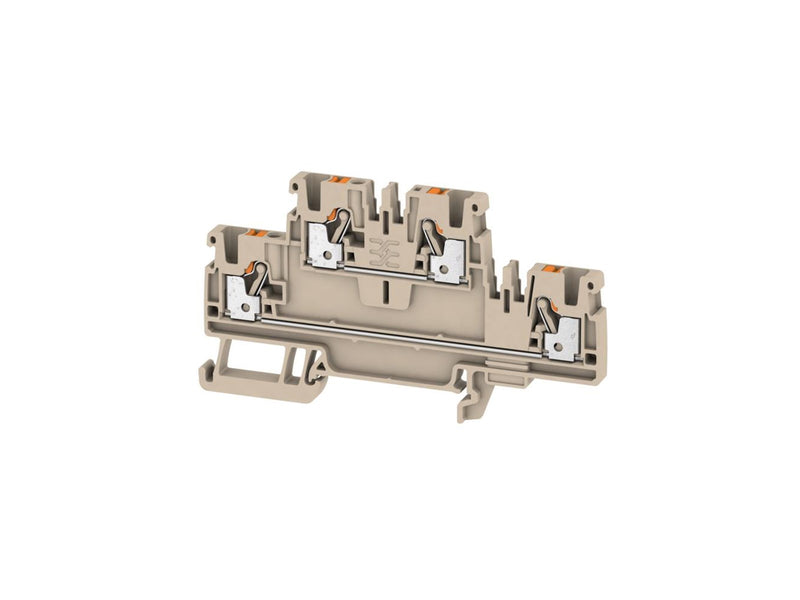 Weidmuller Feed-through terminal a2t 2.5 dark beige