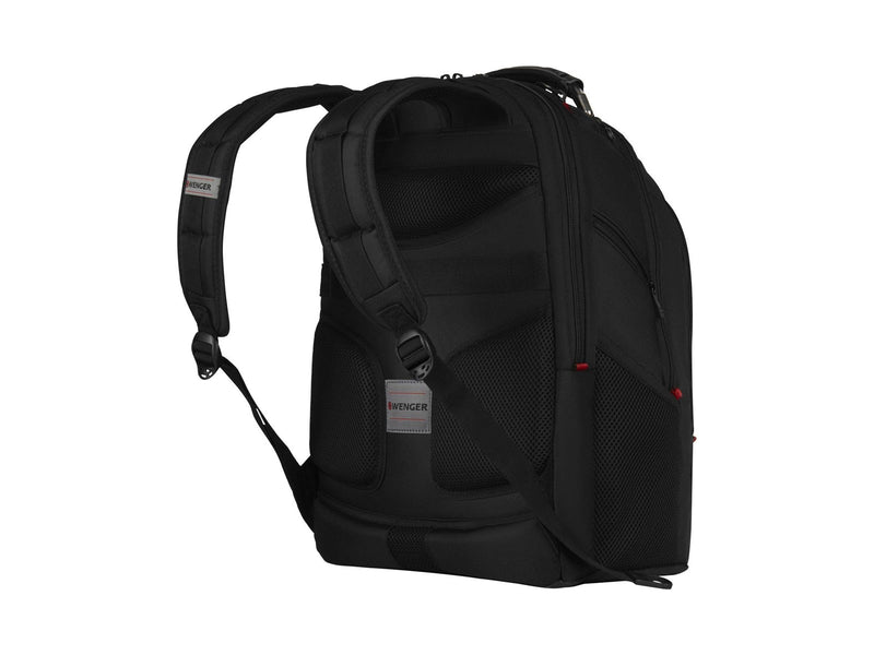 Wenger Ibex Ballistic Deluxe Rucksack für Laptop 16" | Schwarz