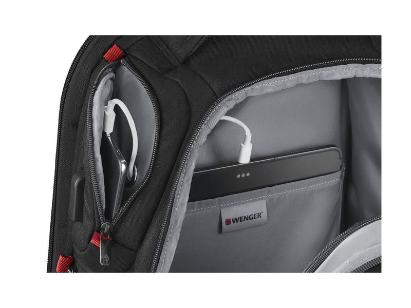 Wenger PlayerOne Rucksack für Laptop 17.3" | Schwarz