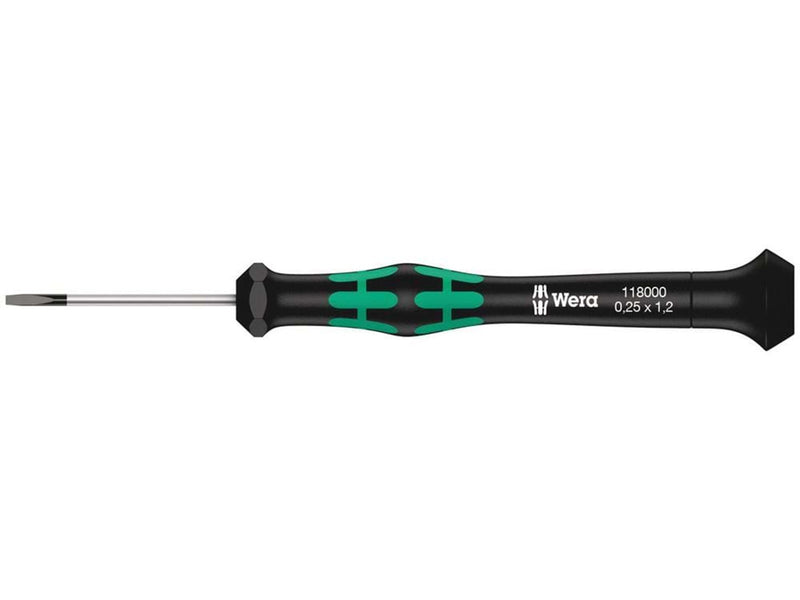 Wera 2035 Elektroniker-Schlitzschraubendreher, 0.25 x 1.2 x 40 mm