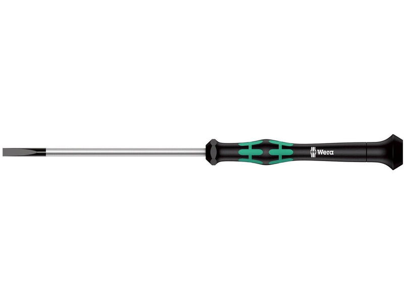 Wera 2035 Elektroniker-Schlitzschraubendreher, 0.40 x 2.0 x 60 mm