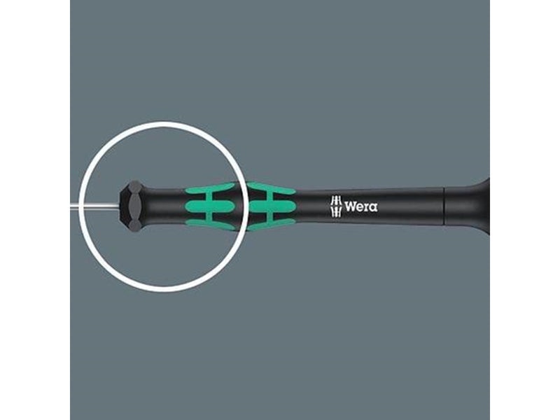 Wera 2035 Elektroniker-Schlitzschraubendreher, 0.40 x 2.0 x 60 mm