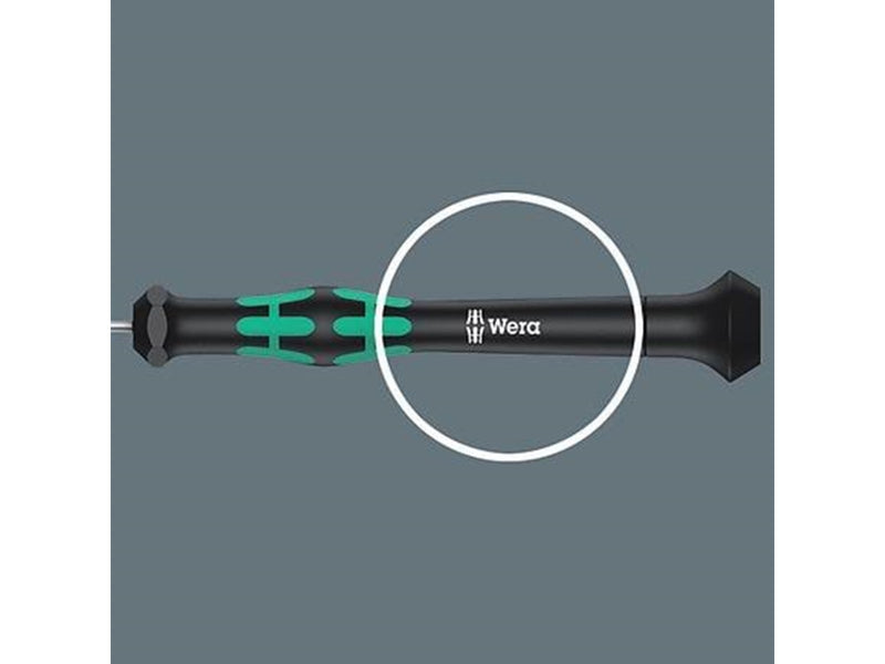 Wera 2035 Elektroniker-Schlitzschraubendreher, 0.40 x 2.0 x 60 mm