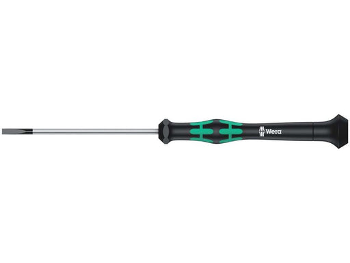 Wera 2035 Elektroniker-Schlitzschraubendreher, 0.50 x 3.0 x 80 mm