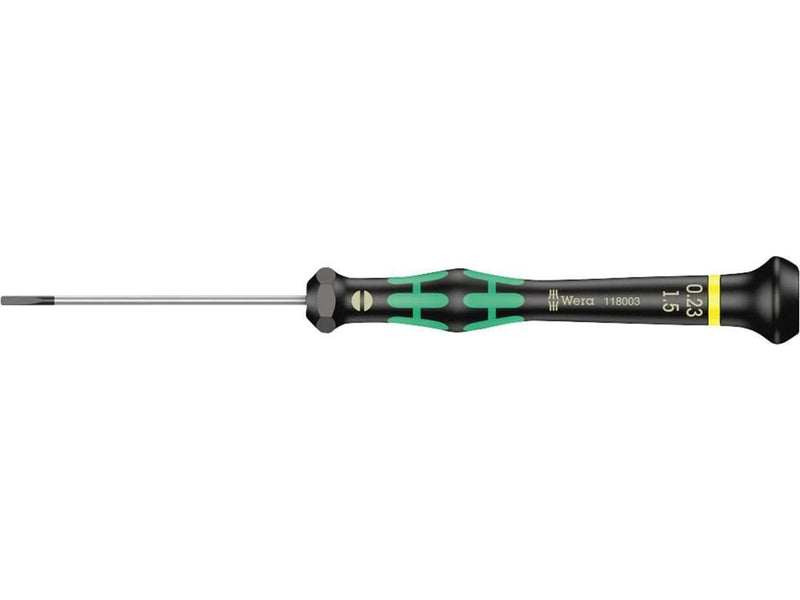 Wera 2035 Screwdriver for slotted screws for electronic applications 0.23 x 1.5 x 60 mm
