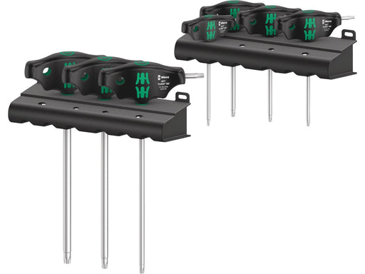 Wera 467/7 TORX HF Set 1 screwdriver set T-handle TORX screwdrivers with holding function 7 pieces