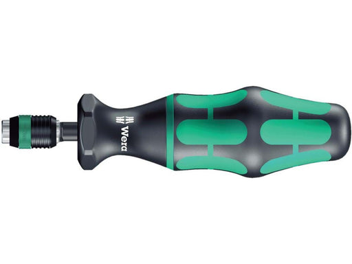 Wera 7460 Kraftform voreingestellte, einstellbare Drehmomentschraubendreher mit Rapidaptor Schnellwechselfutter, 1/4 Zoll, 0,3 Nm