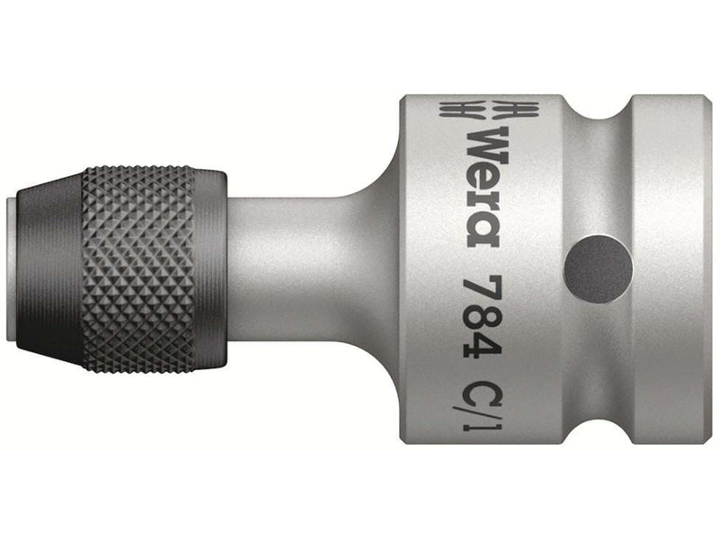 Wera 784 C 1/2"-Verbindungsteile mit -Schnellwechselfutter, 1/4 Zoll x 50 mm