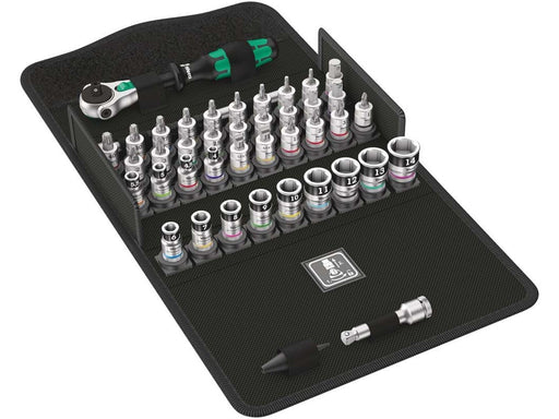 Wera 8100 SA All-in Zyklop Speed-Knarrensatz, 1/4"-Antrieb, metrisch, 42-teilig