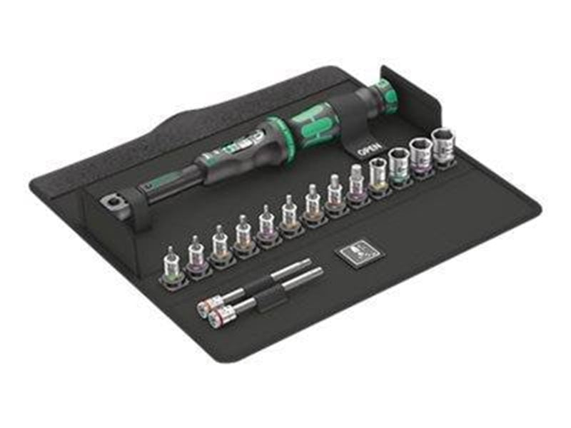 Wera Bicycle Set Torque 1 Torque Wrench Set - 16 piece