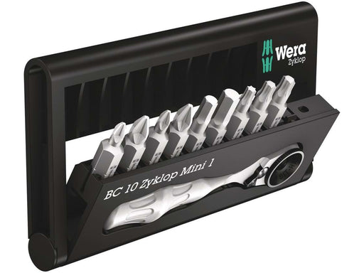 Wera Bit-Check 10 Zyklop Mini 1, 10-teilig
