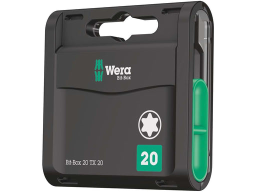 Wera Bit-Sortiment, Bit-Box 20 TX 20, 20-teilig