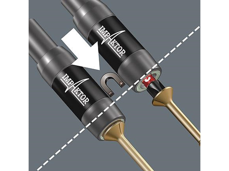 Wera Bit-Sortiment, Bit-Check 10 PZ Impaktor 1, 10-teilig