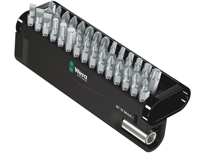 Wera Bit-Sortiment, Bit-Check 30 Metal 1, 30-teilig