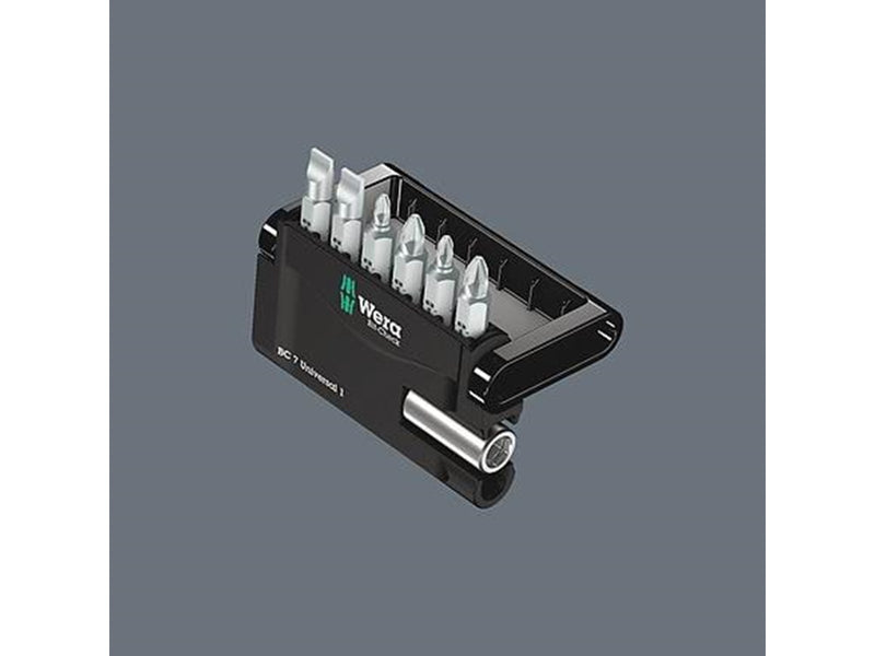 Wera Bit-Sortiment, Bit-Check 7 Universal 1, 7-teilig