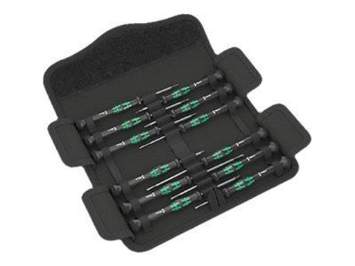 Wera Kraftform Micro-Set/12 SB 1 Elektroniker-Schraubendrehersatz, 12-teilig