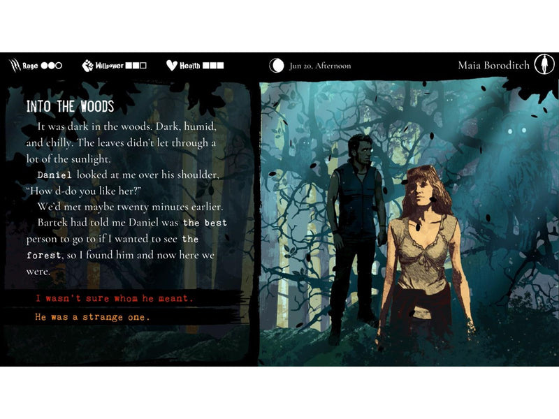 Werewolf: The Apocalypse - Heart of the Forest - Nintendo Switch - Visual Novel - PEGI 16