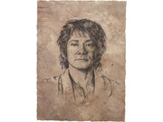Weta Workshop - The Lord of the Rings - Portrait of Bilbo Baggins Statue Art Print