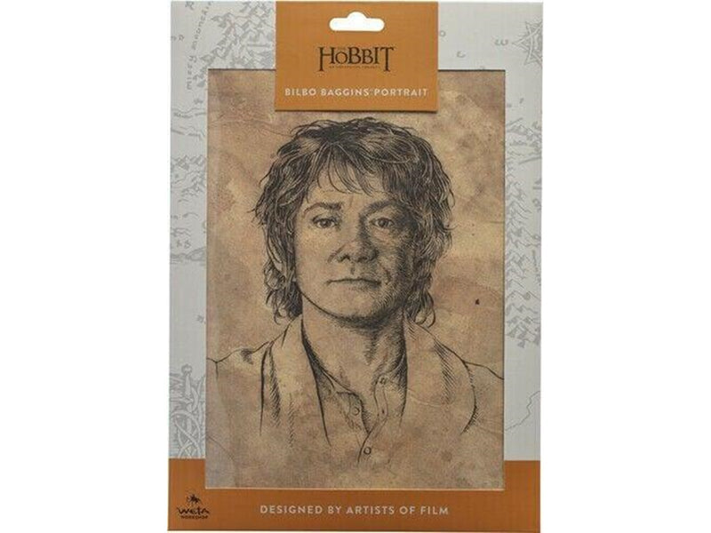 Weta Workshop - The Lord of the Rings - Portrait of Bilbo Baggins Statue Art Print