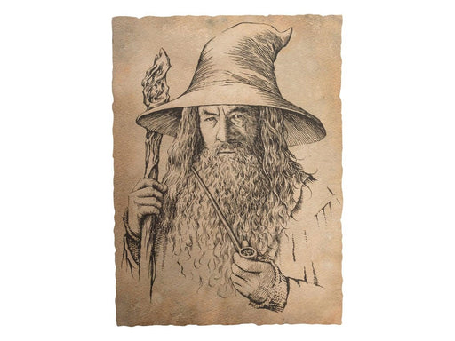 Weta Workshop - The Lord of the Rings - Portrait of Gandalf The Grey Statue Art Print