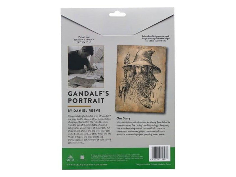 Weta Workshop - The Lord of the Rings - Portrait of Gandalf The Grey Statue Art Print