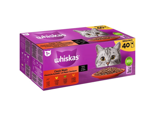 Whiskas Meals Mix in Sauce - Wet cat food - 40x85g