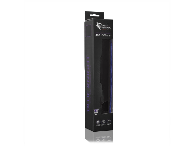 White Shark BLACK KNIGHT - Medium (Black / White)